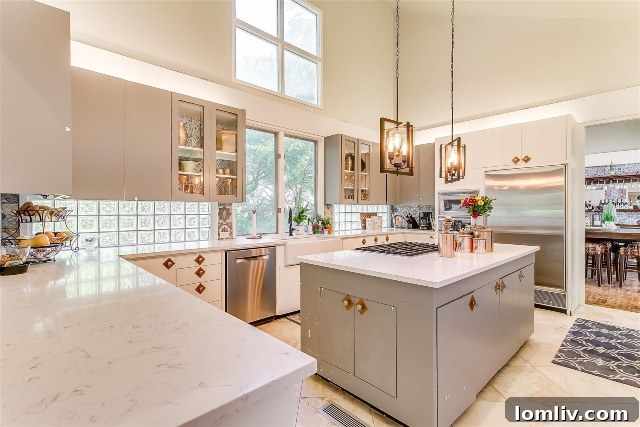 Retro Interior Design Element: Glass Block Wall