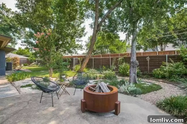 10247 Rosser Road Landscaped Entrance