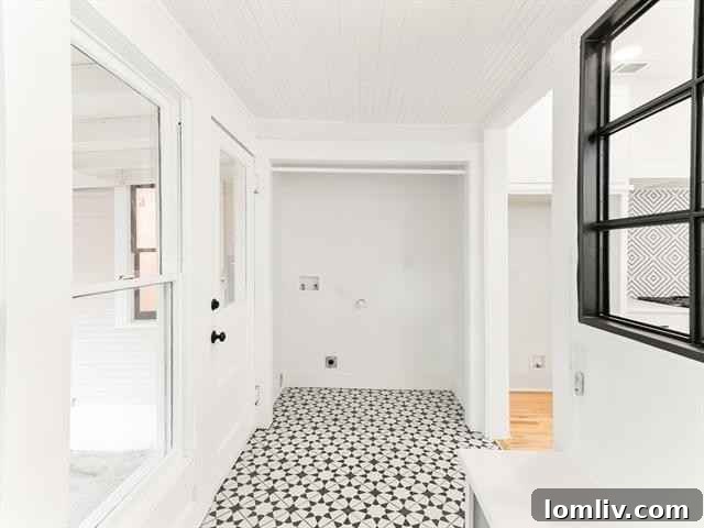 Spacious Master Bedroom with Garden View in Renovated Bungalow