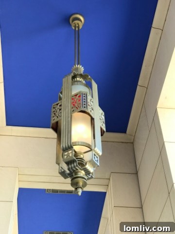 Hall of State Restored Light Fixture