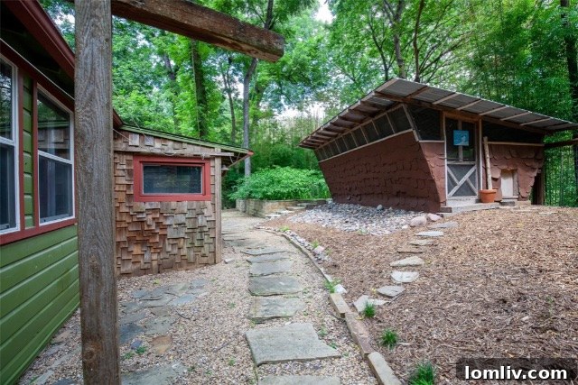 Charming guest quarters or office space, offering versatile living options
