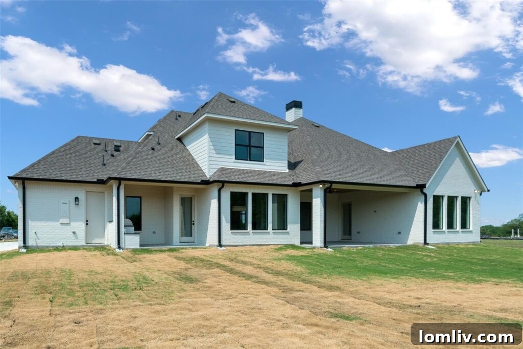 Expansive Backyard Custom Home Heath TX