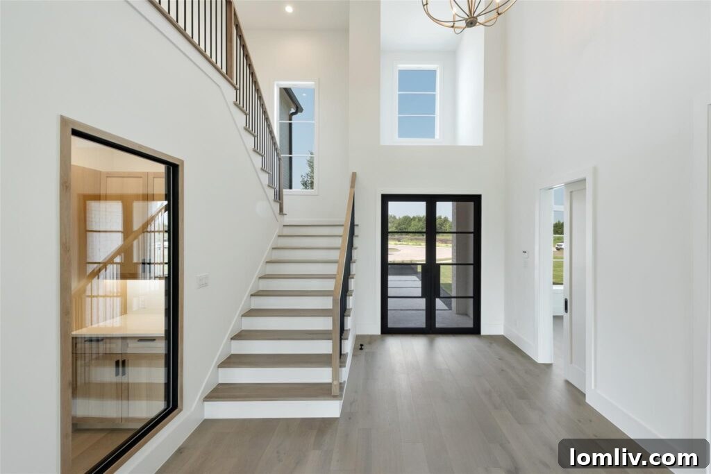 Contemporary Luxury Home Exterior Heath TX