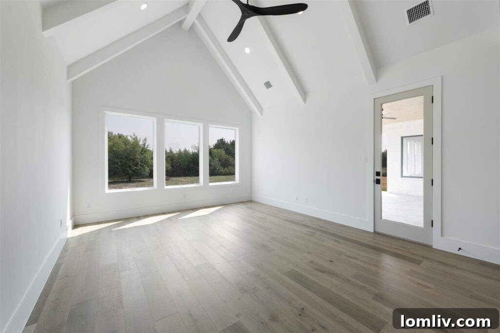 Heath TX Primary Bedroom Vaulted Ceilings