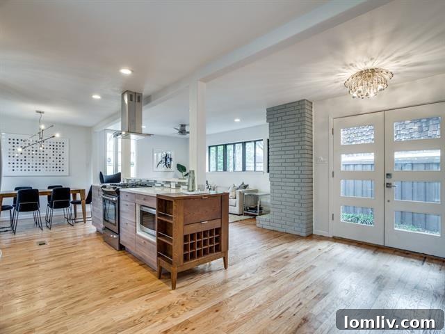 Chic living area with designer touches at 10551 Silverock Drive