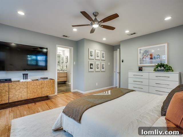 Spacious and bright playroom on the lower level, ideal for family activities