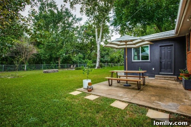 1828 Naylor Street - Backyard Wooded View
