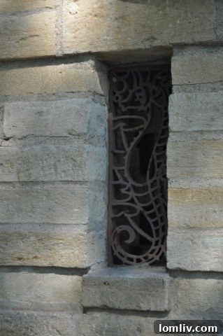 Original Potter Art Metal Studios window work at Stone Pavilion
