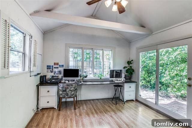 Cozy Living Room with Fireplace and Hardwood Floors