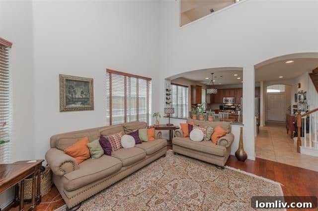 Gourmet Kitchen and Expansive Living Space