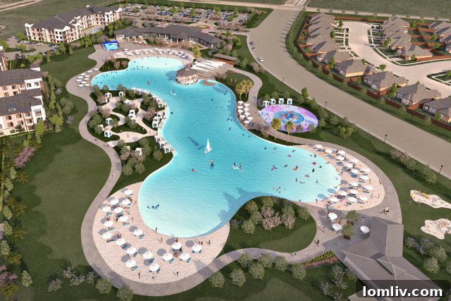 Bellagio Lagoon in Forney, Texas