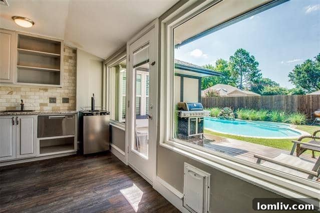 Inviting Covered Porch at 3200 Dover Drive