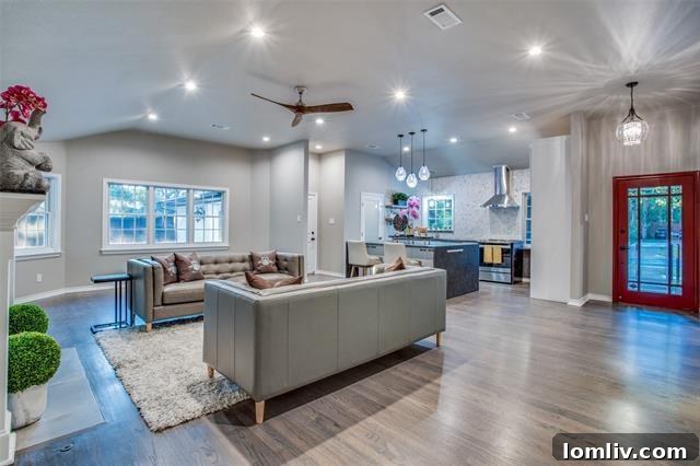 Northaven Park Home: Reimagined and Radiant 4 Transitional Home Design Dallas