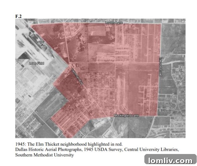 Elm Thicket-Northpark: Gentrification Imperils a Historic Black Community 3 Hilliard Memorial Golf Course was the first municipal golf course in the South for Black citizens, located in Elm Thicket.