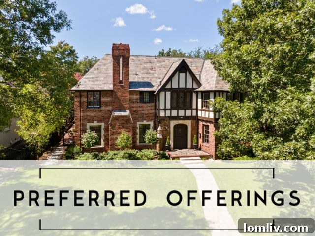 Historic English Tudor Home Exterior in University Park, Dallas