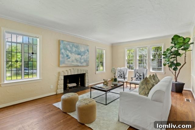 Elegant Foyer with High Ceilings and Arched Doorways