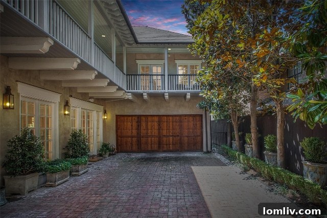 Compact Elegance: A Lafayette Home 4 Paver driveway transformed into a private courtyard for elegant entertaining