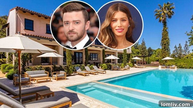Justin Timberlake's former Hollywood Hills mansion, a luxury estate previously owned by the pop star.