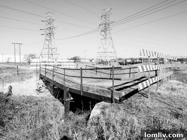 Historic Handley Overpass from Dallas-Fort Worth Interurban, 2020