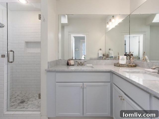 Updated Primary Bathroom in Historic Fort Worth Home