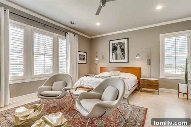 A gourmet kitchen at 2516 Sandage Avenue boasts a gas cooktop, wine refrigerator, walk-in pantry, and built-in microwave for the discerning chef.
