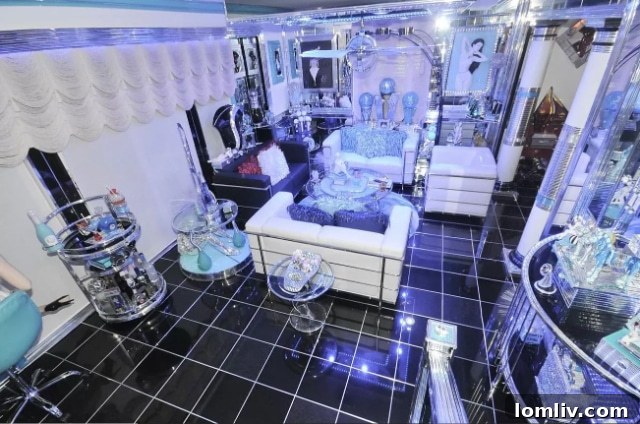The climactic final reveal of the home's unique charm, concluding the tour