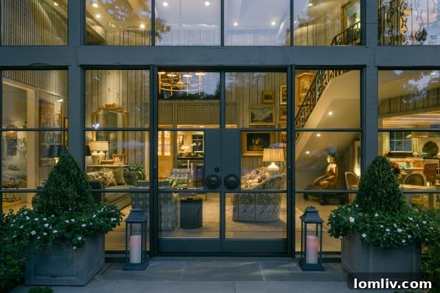 Contemporary Architectural Detail within the Luxury Home