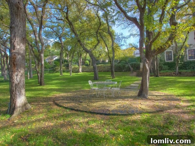 Aerial View of Luxury Home on Simondale Drive with Nearly Two Acres