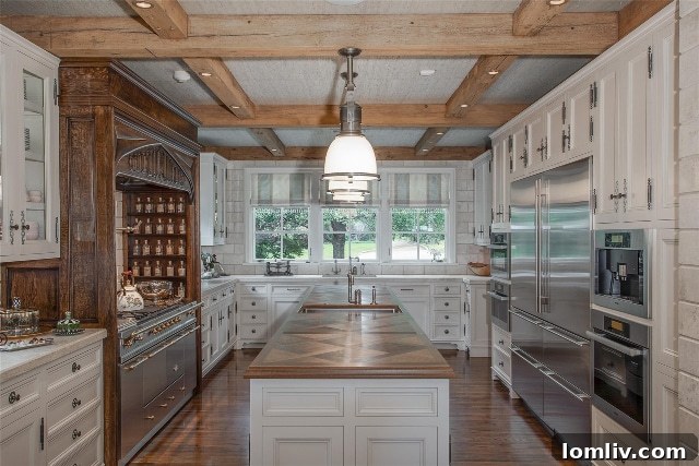 Renovated Chef's Kitchen in 2710 Simondale Drive Estate