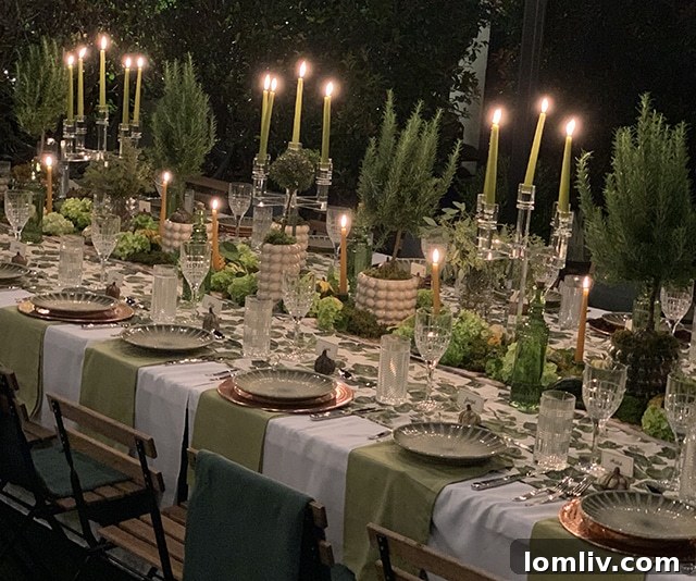 Seasonal color palette for a Thanksgiving table by Javier Burkle