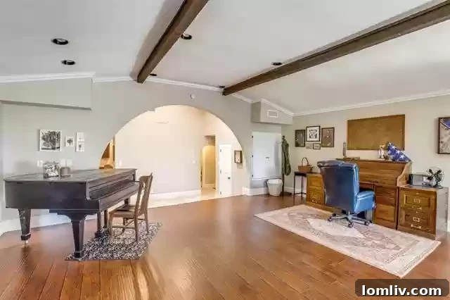 A closer look at the living area, showcasing ample space and a cozy atmosphere perfect for relaxation