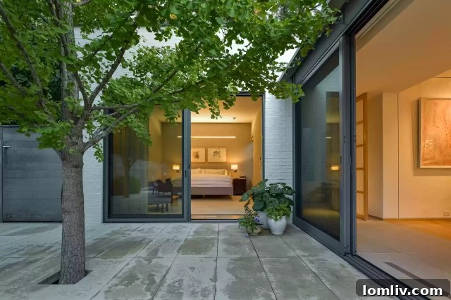Primary Suite Overlooking Tranquil Courtyard