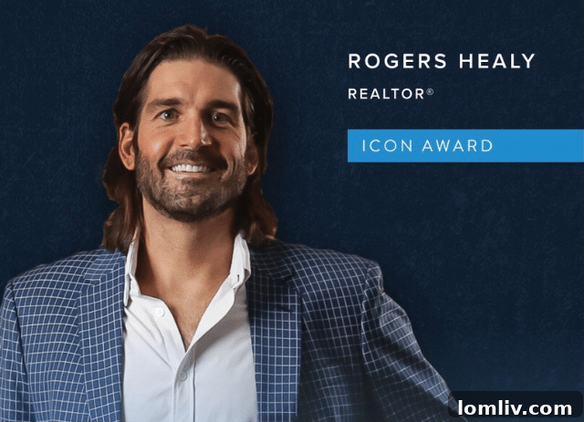 Rogers Healy and Associates Real Estate team celebrating their awards