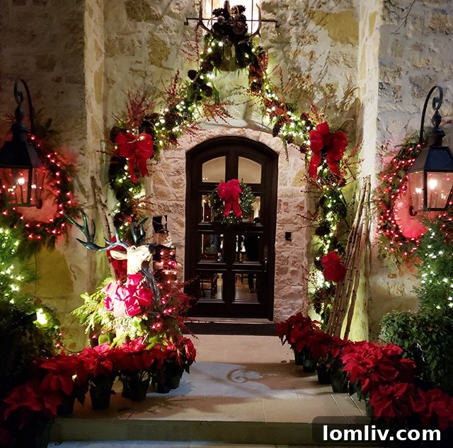 A close-up of a meticulously decorated Christmas tree, showcasing elegant ribbon work and carefully placed ornaments.
