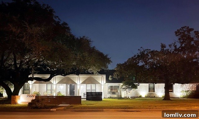 Exterior view of the contemporary home from a different angle in Hillcrest Homes
