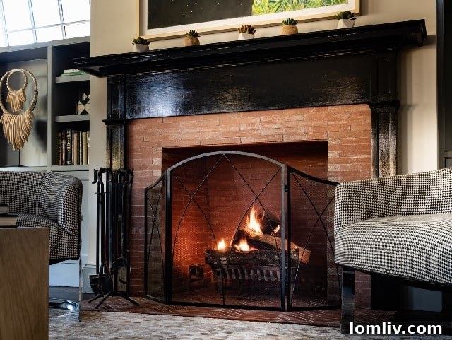 Blue Quail homes feature authentic scratch-built masonry fireplaces