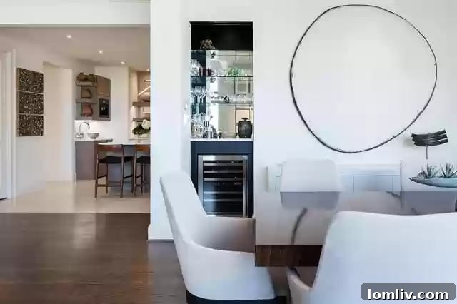 Expansive city views from the 14th floor of a Ritz-Carlton Dallas luxury condominium.