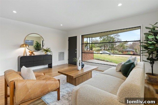 Elmwood Living Room After Renovation