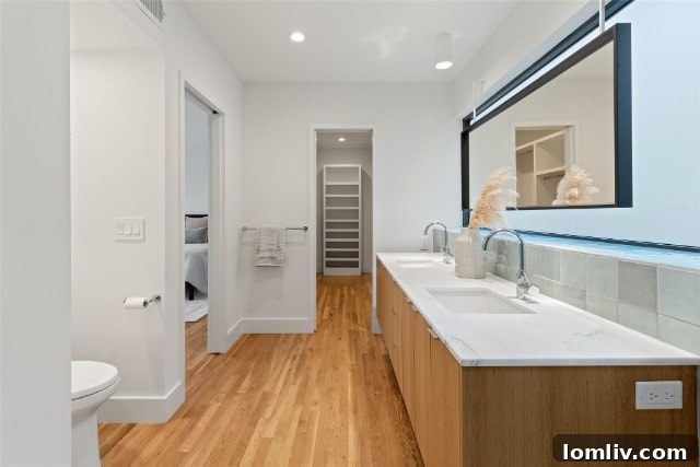 Luxurious Bathroom at 1702 Elmwood