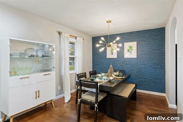 North Dallas Home Interior - Dining Area