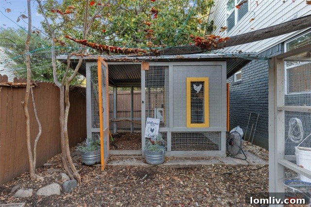 North Dallas Home Exterior - Backyard Climate Controlled Shed