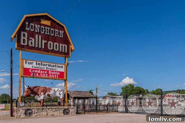 The iconic exterior of the Longhorn Ballroom, a Dallas landmark