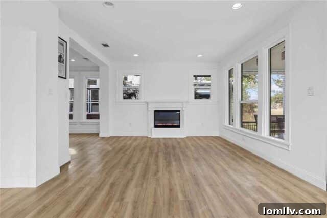 Light and Spacious Living Room in Renovated Home