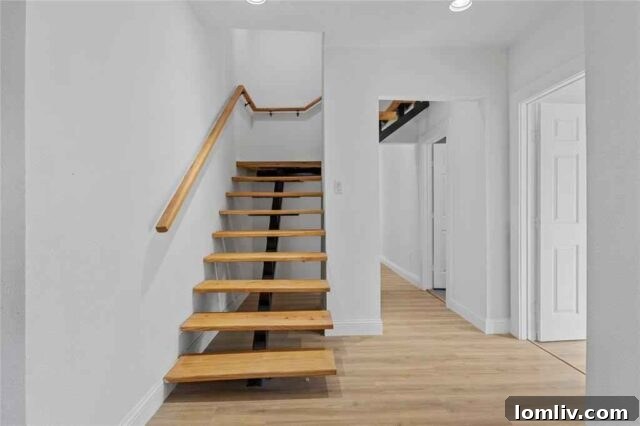 Architectural Floating Stairs
