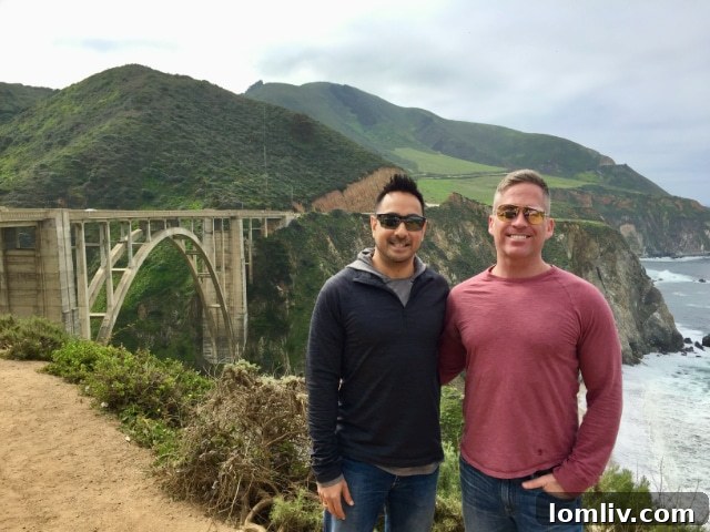 Rocky Zablan and Ryan Simmons enjoying an outdoor moment, embracing their love for nature and adventure.