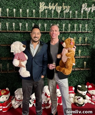 Rocky Zablan and Ryan Simmons sharing a warm, inviting moment, embodying partnership and approachability.