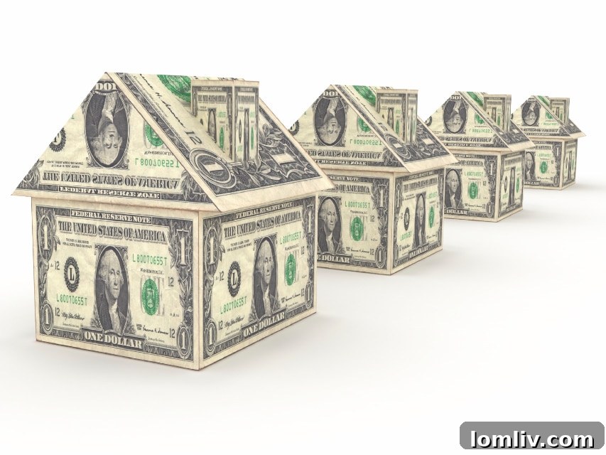 Illustration of a property tax bill, reflecting rising costs for homeowners