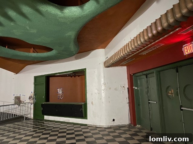 Another perspective of the historic stage area