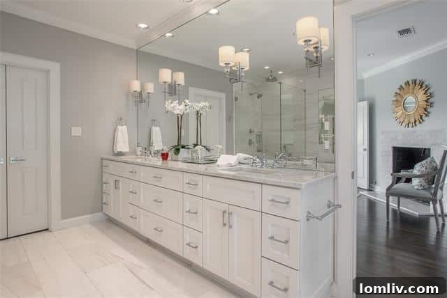 Stylish Bathroom with Modern Fixtures