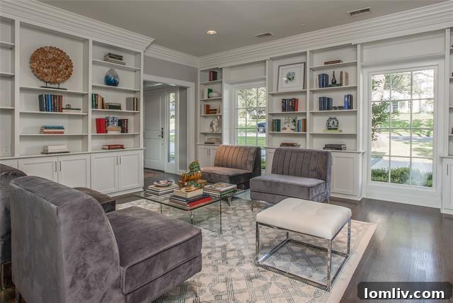 Grand Entrance Foyer with Coffee Oak Floors